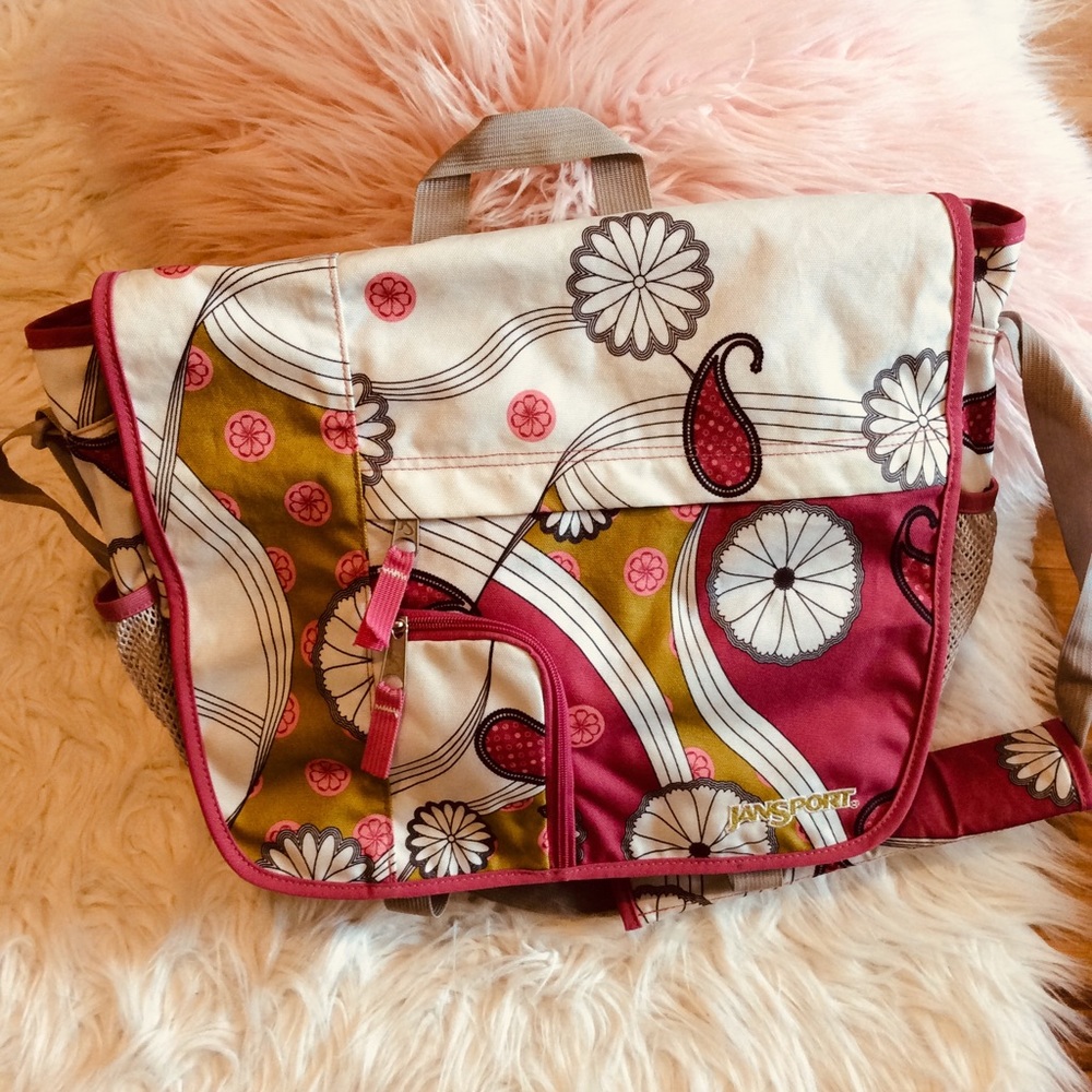 JanSport Backpack Computer Book Bag - Picture 5 of 7
